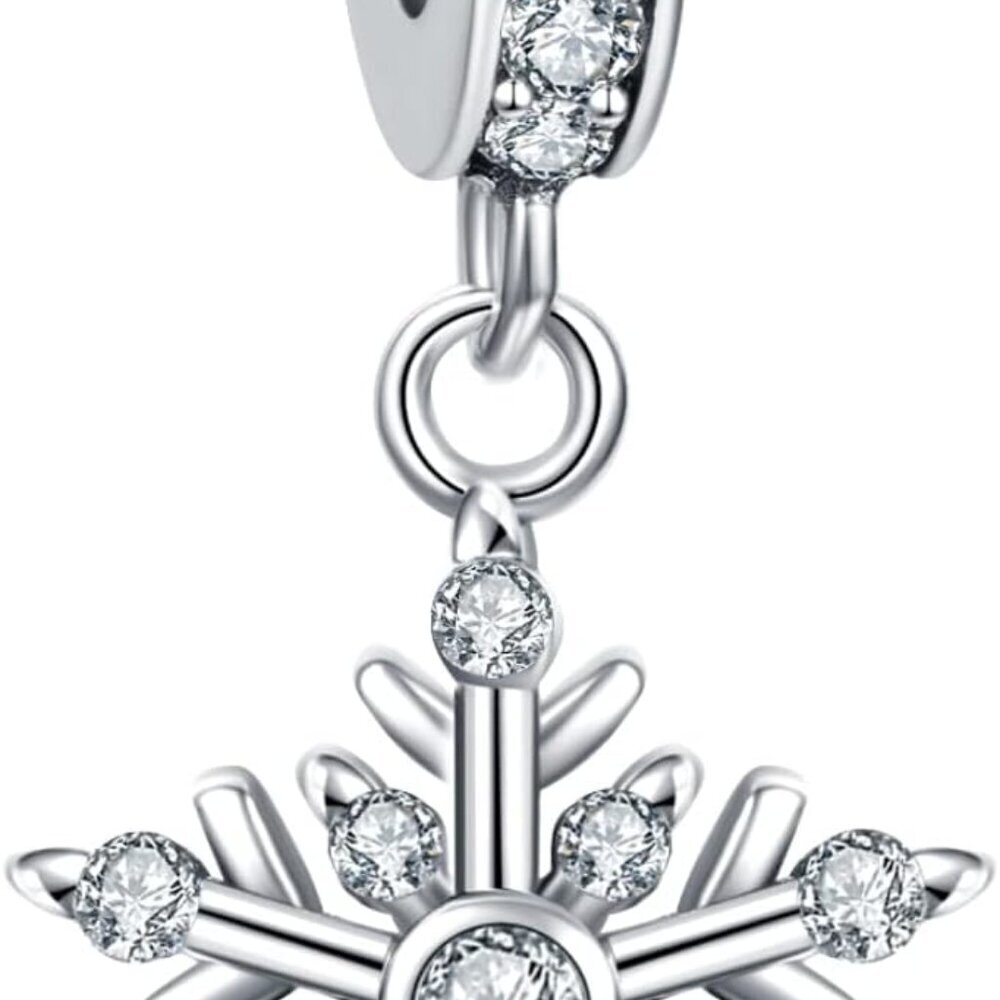 Silver Charms for Bracelets S925 Love Heart Mom Birthday Dangle for Women